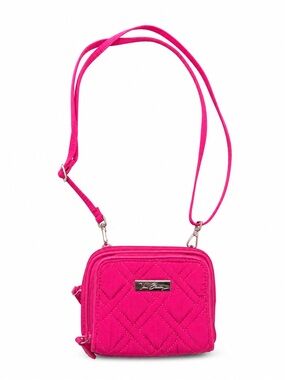 Vera Bradley Bright Pink Quilted Crossbody Bag
